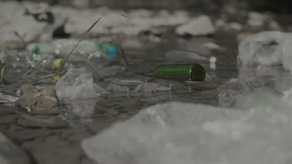 TropicAura video showing transformation of Indian river plastic into eco-friendly travel products and gears